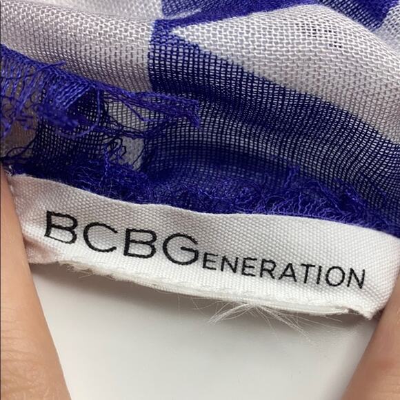 BCBG Generation Boho Cheetah Safari Winter Scarf - Picture 5 of 5